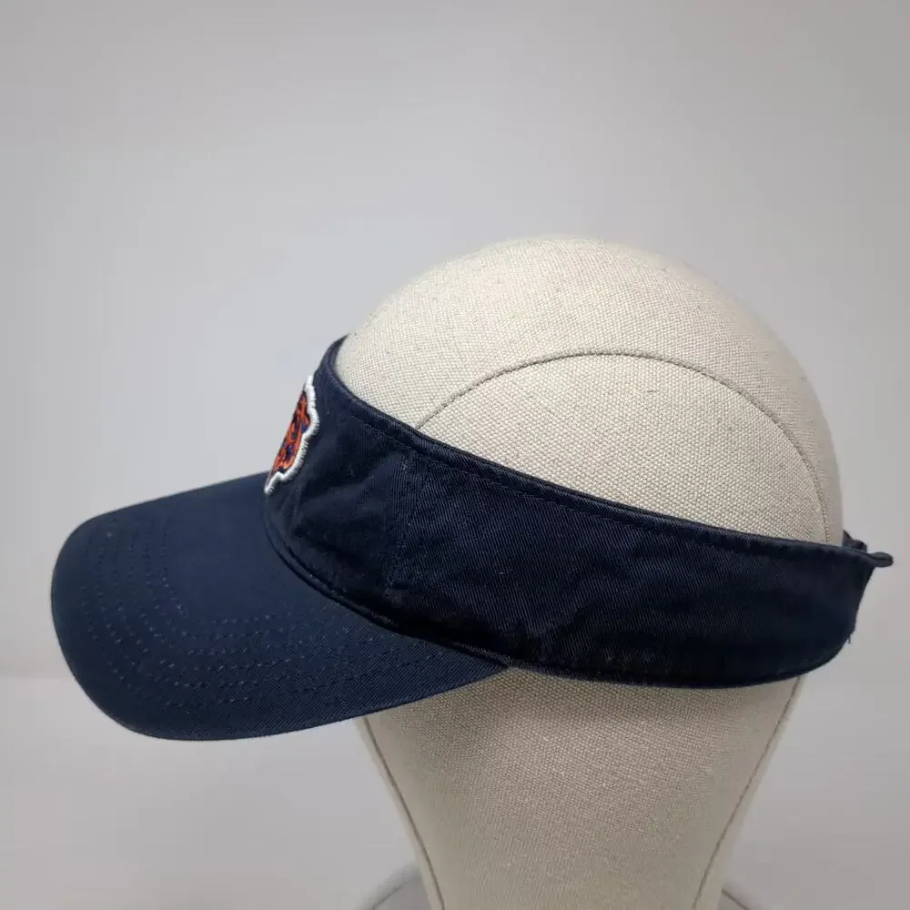 Chicago Bears NFL Twins Enterprise Visor Blue One Size Embroidered Strapback